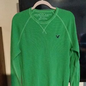 AMERICAN EAGLE LONG SLEEVE HENLEY MENS XL